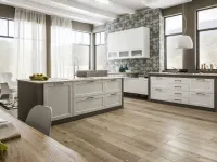 Cucina altri colori moderna lineare Dallas Arrex in Offerta Outlet
