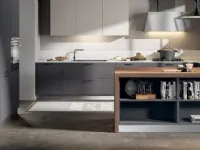 Cucina grigio moderna lineare Genesi Home cucine a soli 4980