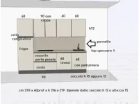 Cucina Smart kappa di Gicinque scontata -33%