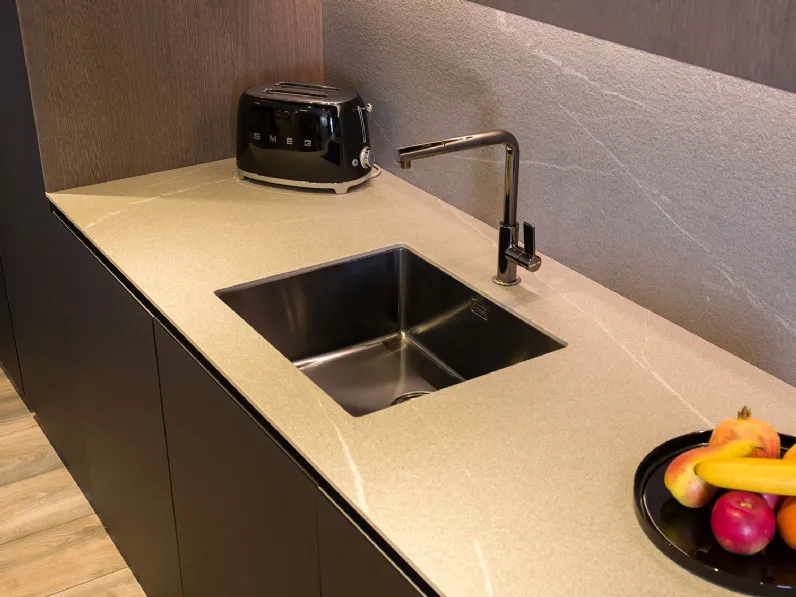 Cucina Plan 03 outlet moderna altri colori Diotti.com lineare scontata 50%