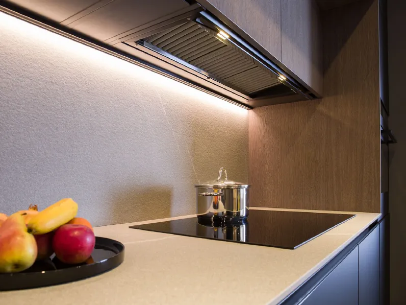 Cucina Plan 03 outlet moderna altri colori Diotti.com lineare scontata 50%
