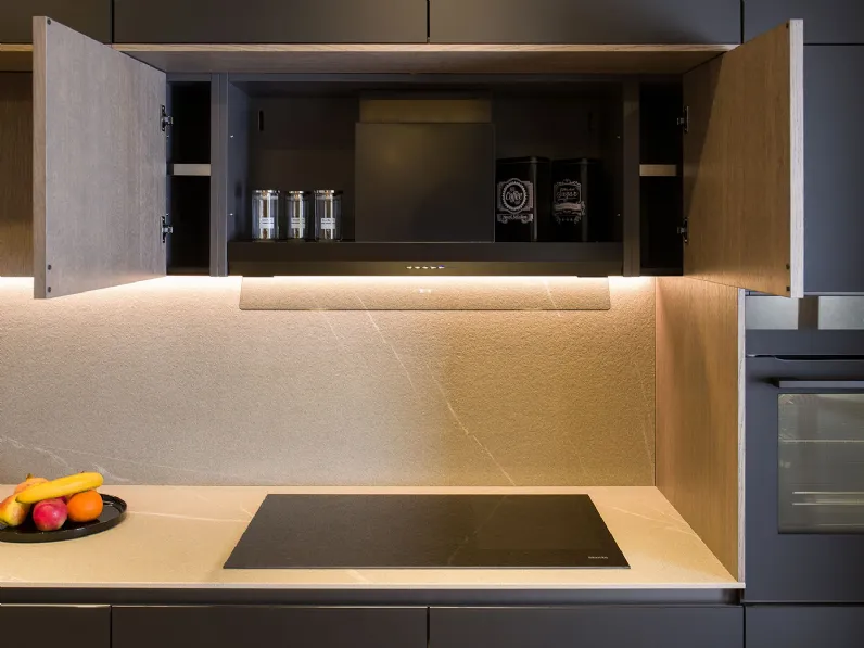 Cucina Plan 03 outlet moderna altri colori Diotti.com lineare scontata 50%