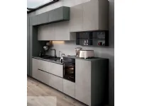 Cucina Materia limo moderna altri colori Essebi lineare scontata 33%