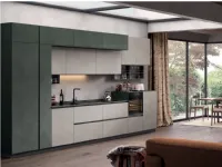 Cucina Materia limo moderna altri colori Essebi lineare scontata 33%