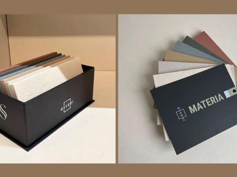 Cucina Materia limo moderna altri colori Essebi lineare scontata 33%