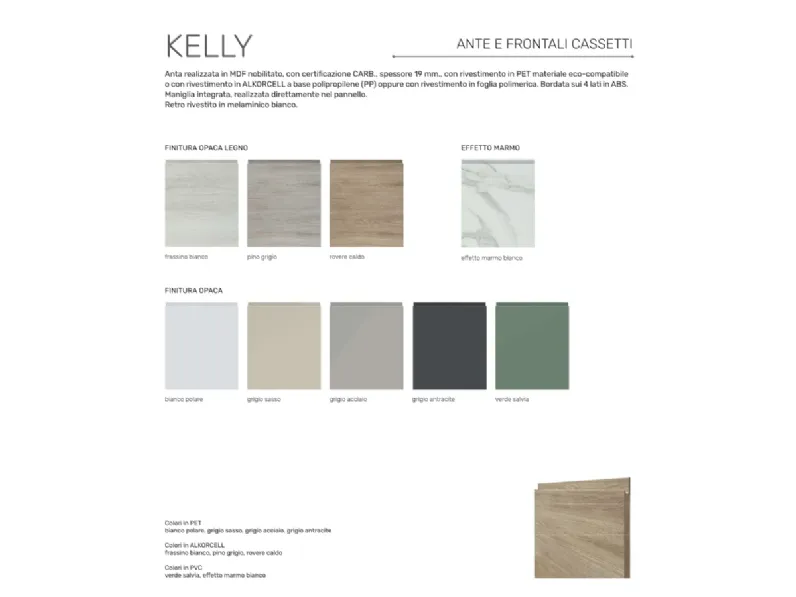 Cucina lineare Net cucine Kelly SCONTATA 40%