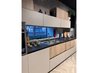 Cucina Kaya moderna altri colori Stosa lineare scontata 65%