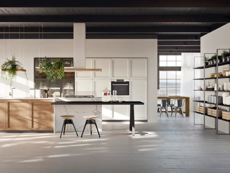 Cucina lineare moderna bianca Ar-due Intesa a soli 6500 Euro