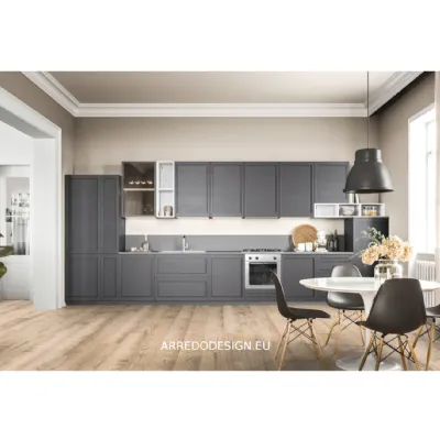 Cucina lineare moderna bianca Ar-due Intesa a soli 6500 Euro