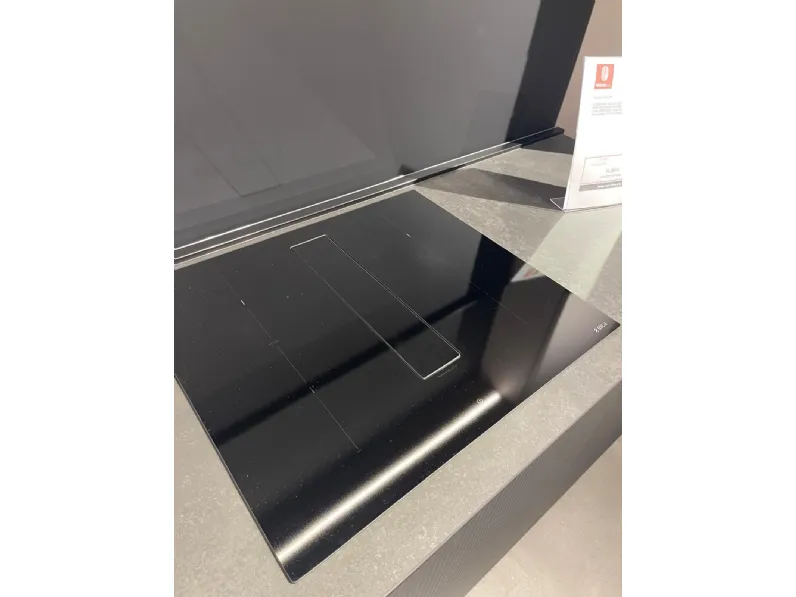 Cucina lineare in vetro grigia Cv 652 cucina k2 glass arredo3 a prezzo ribassato