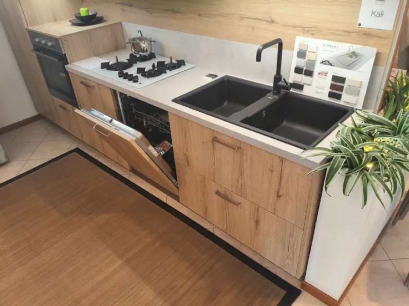 Cucina modello Cucina kali rovere Arredo3 PREZZO SCONTATO 50%