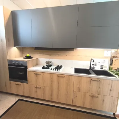 Cucina modello Cucina kali rovere Arredo3 PREZZO SCONTATO 50%
