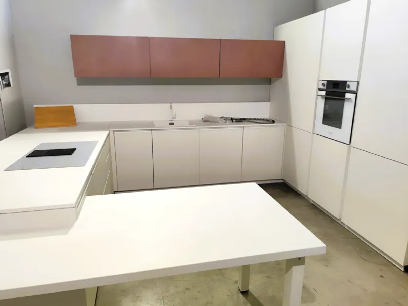 Cucina con penisola Arrex Loft soft SCONTATA 57%