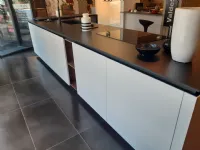 Cucina con isola design bianca Valdesign Logica l90 a soli 14995 Euro