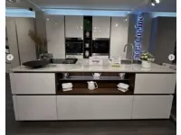 Cucina Lounge lucida 22  con isola Veneta Cucine con uno sconto imperdibile