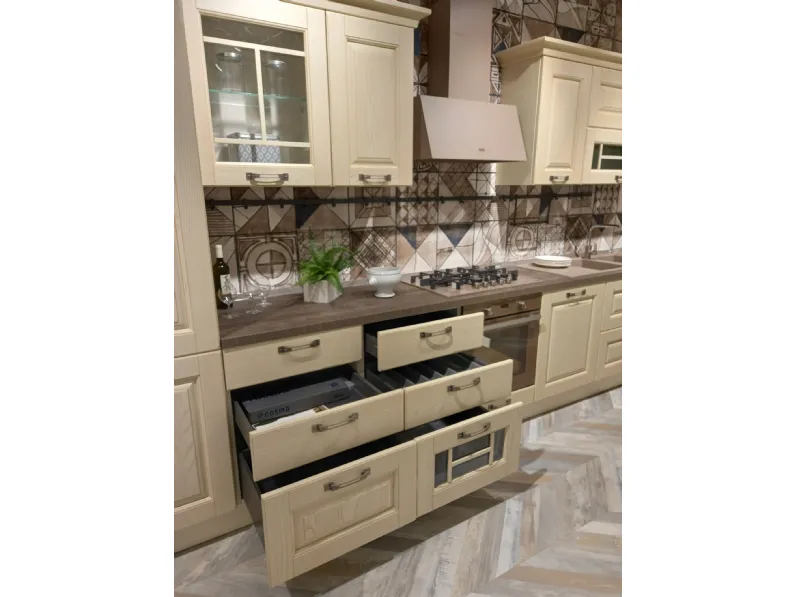Cucina Laura lineare Lube cucine con un ribasso imperdibile