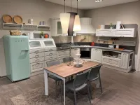 Cucina bianca classica ad angolo Scavolini Madeleine a soli 10590