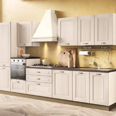 Cucina Bea marte classica magnolia Net cucine lineare scontata 30%