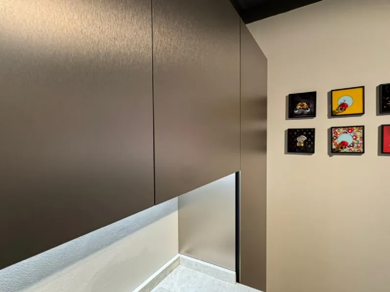 Cucina magnolia moderna lineare Stosa Young a soli 8500 Euro