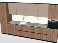 Cucina Cucina lineare  moderna altri colori Md work lineare scontata 49%