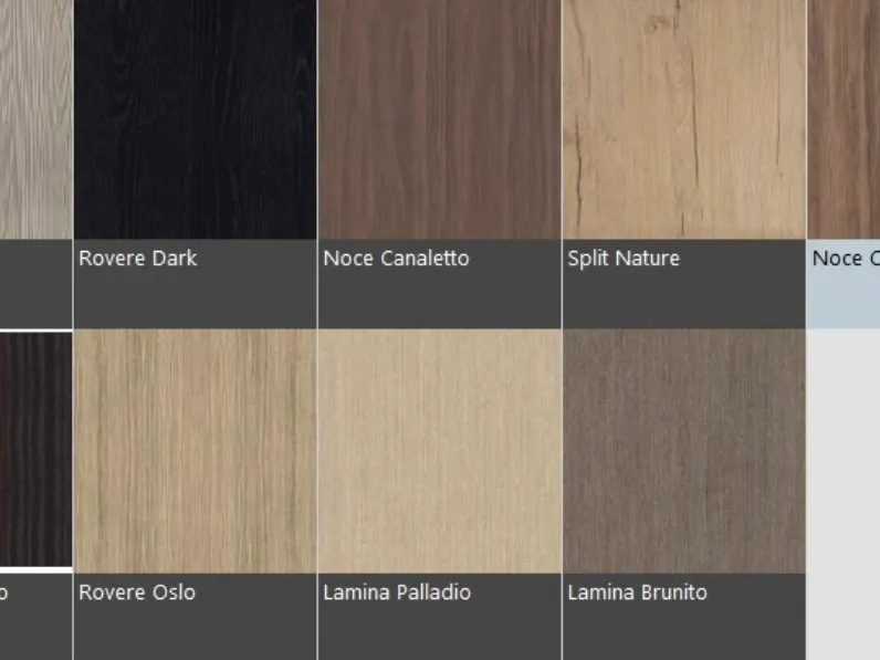 Cucina lineare  moderna altri colori Md work lineare scontata 49%