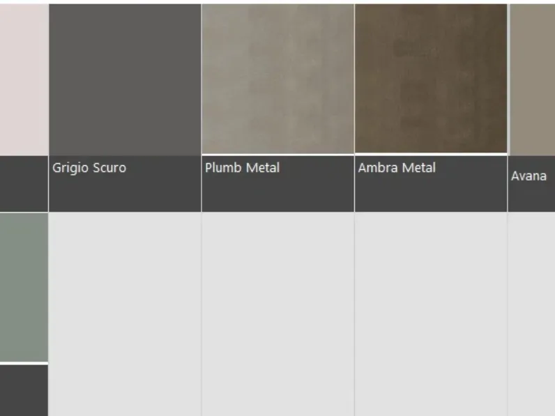 Cucina lineare  moderna altri colori Md work lineare scontata 49%