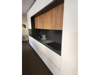 Cucina bianca moderna lineare Miton Menta a soli 12000