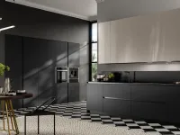 Cucina lineare in laminato opaco a prezzo ribassato 33%