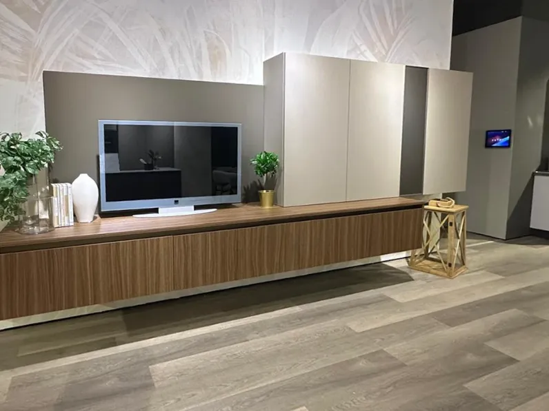 Cucina noce moderna con isola Nevada Mobilturi a soli 16400 Euro