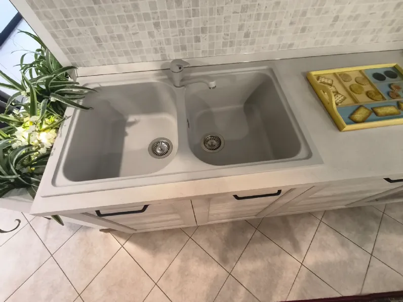 Cucina lineare moderna rovere chiaro Arredo3 Cucina frame a soli 4500 Euro