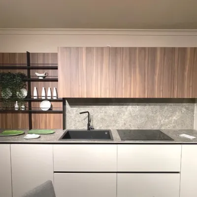 Cucina grigia design lineare Miton Cucina miton pet grigio noce cordesco a soli 10800 Euro