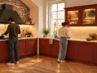 Cucina ad angolo Arredo3 Cucina opera composizione 1 SCONTATA 40%