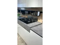 Cucina a prezzo scontato con penisola moderna Cv 608 cucina aleve' Stosa