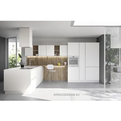 Cucina con penisola Ar-due Easy SCONTATA 30%