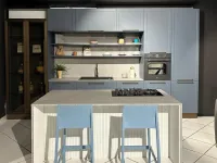 Cucina con isola Mobilturi Gaia telaio SCONTATA 55%