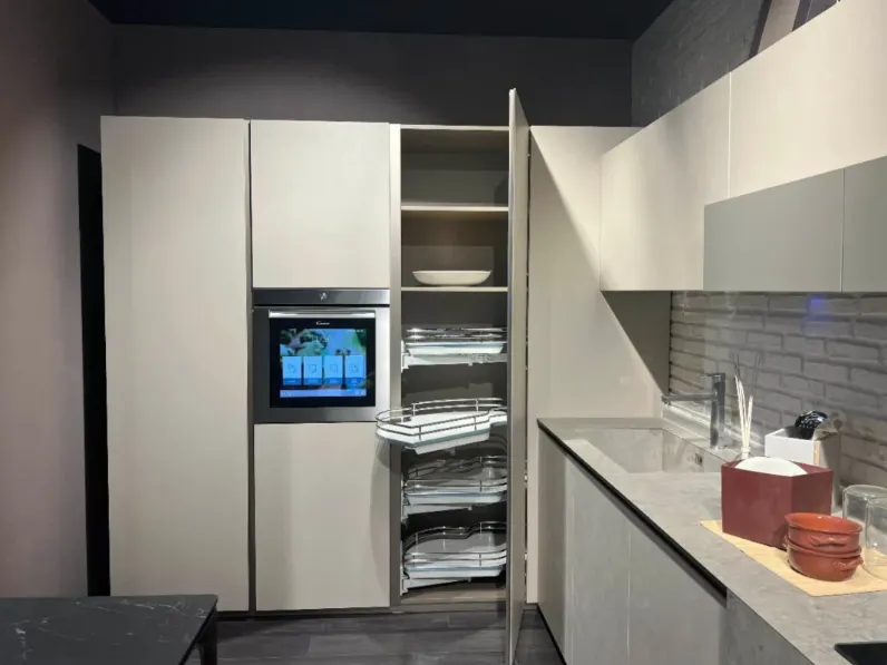 Cucina ad angolo in hpl a prezzo scontato 61%
