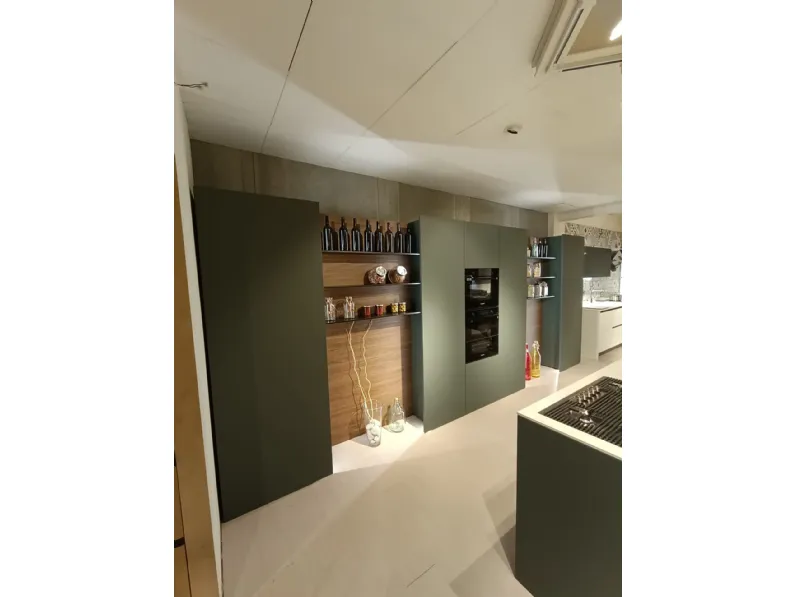 Cucina moderna con penisola Mènta Binova a prezzo scontato