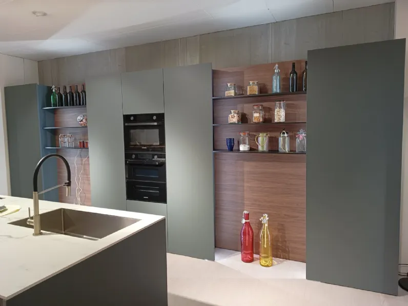 Cucina moderna con penisola Mènta Binova a prezzo scontato
