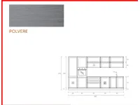 CUCINA lineare Artigianale Nova SCONTATA 58%