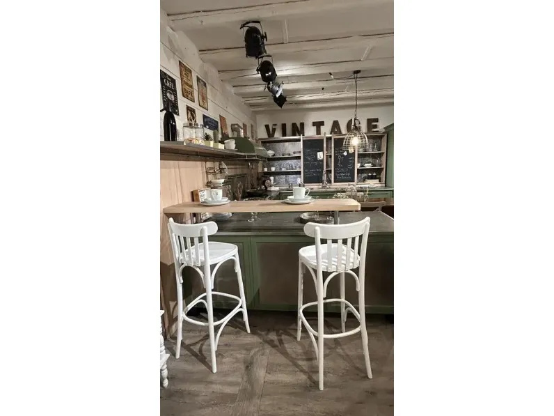 Cucina altri colori industriale con penisola Panam  Marchi cucine scontata