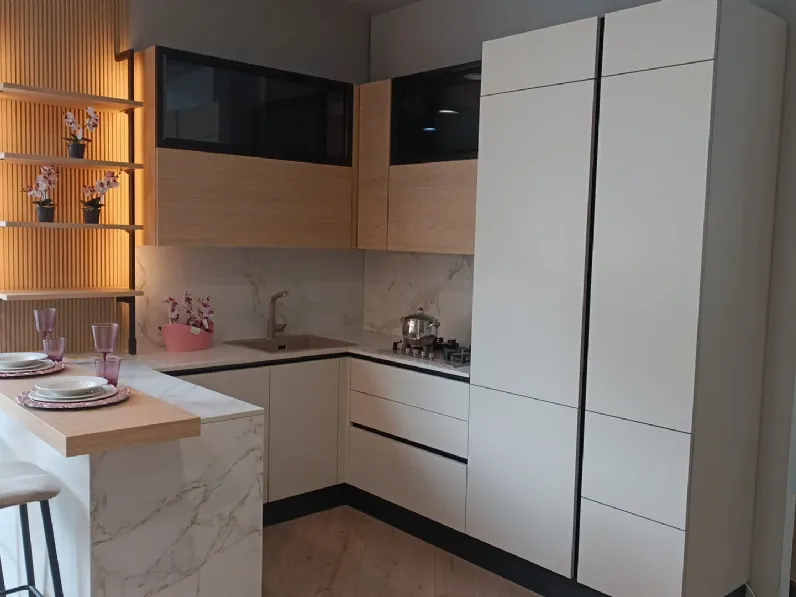 Cucina Piana ad angolo Imab con un ribasso imperdibile