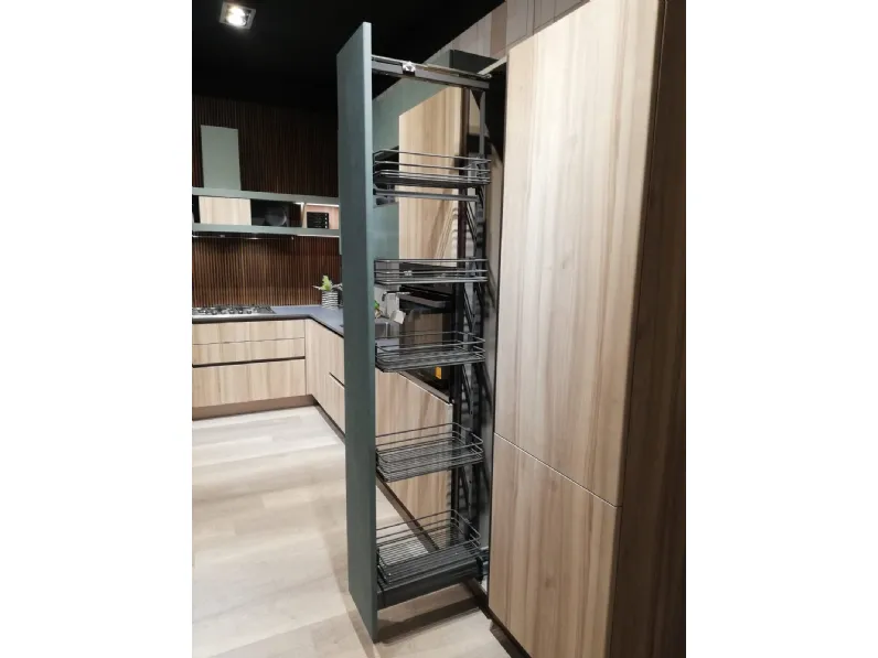 Cucina moderna ad angolo Unica Lube cucine a prezzo scontato
