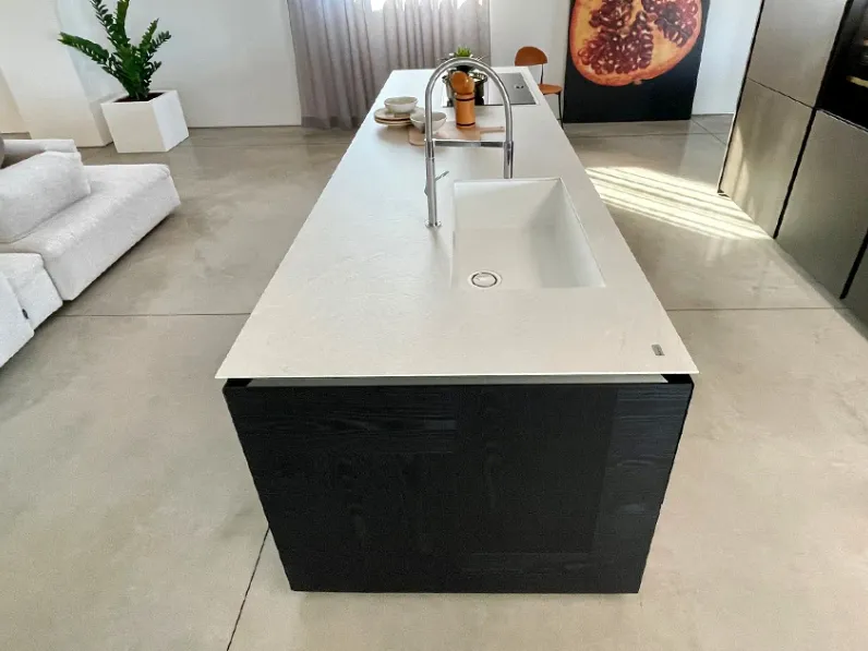 Cucina a PREZZI OUTLET in legno Molteni & c -50%