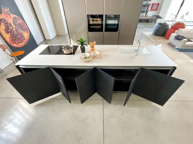 Cucina a PREZZI OUTLET in legno Molteni & c -50%