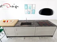 Cucina moderna con isola Meg  Arredo3 a prezzo ribassato