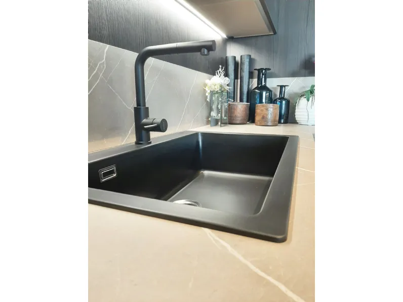 Cucina a PREZZI OUTLET in polimerico opaco Gentili group -50%