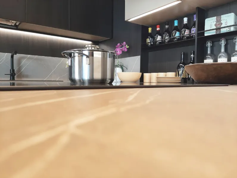 Cucina a PREZZI OUTLET in polimerico opaco Gentili group -50%