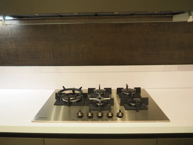 Cucina con penisola Scavolini Foodshelf inside SCONTATA 46%
