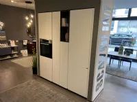 Cucina Delinea moderna bianca Scavolini lineare scontata 40%