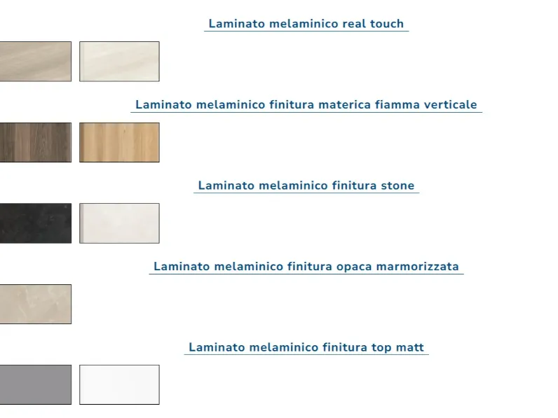 Cucina lineare in legno rovere chiaro Jey feel 01 a prezzo scontato
